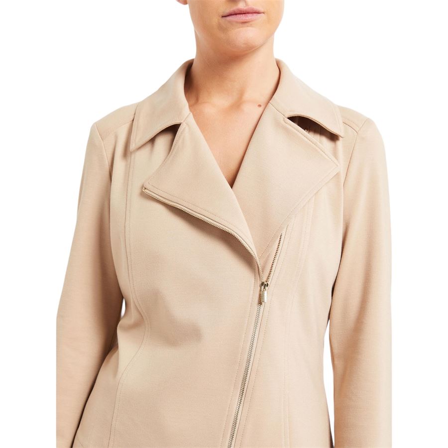 ALFONSA GIACCA IN JERSEY PUNTO MILANO STRETCH Penny Black | 2411911036200002